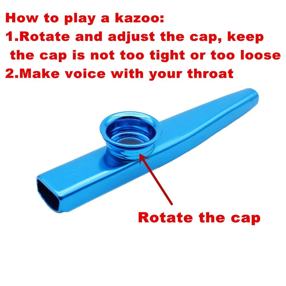 Kazoo Профессиональный счастливый атмосфера мини пластиковый казу классический