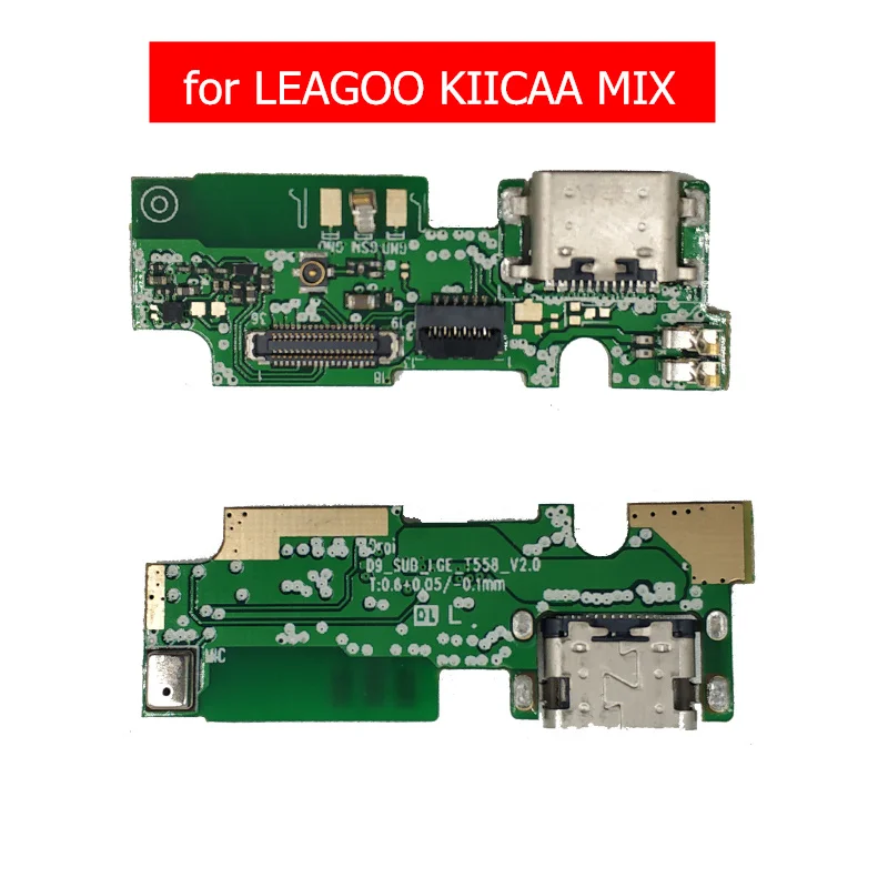 

for LEAGOO KIICAA MIX USB Charger Port Flex Cable USB Charging Dock Connector PCB Board Ribbon Flex Cable Repair Parts