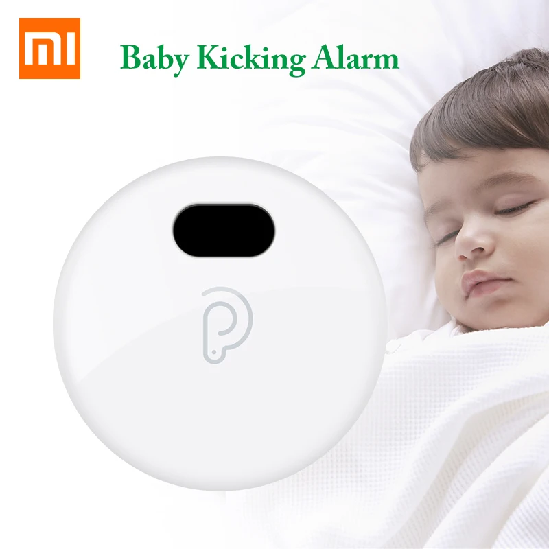 Xiaomi Pucky 2 Baby kick ing Alarm No Radiation один ключ дистанционного управления Mornitor беспроводной умный дом ребенок 24h Портативный анти-удар напоминание - Цвет: Белый