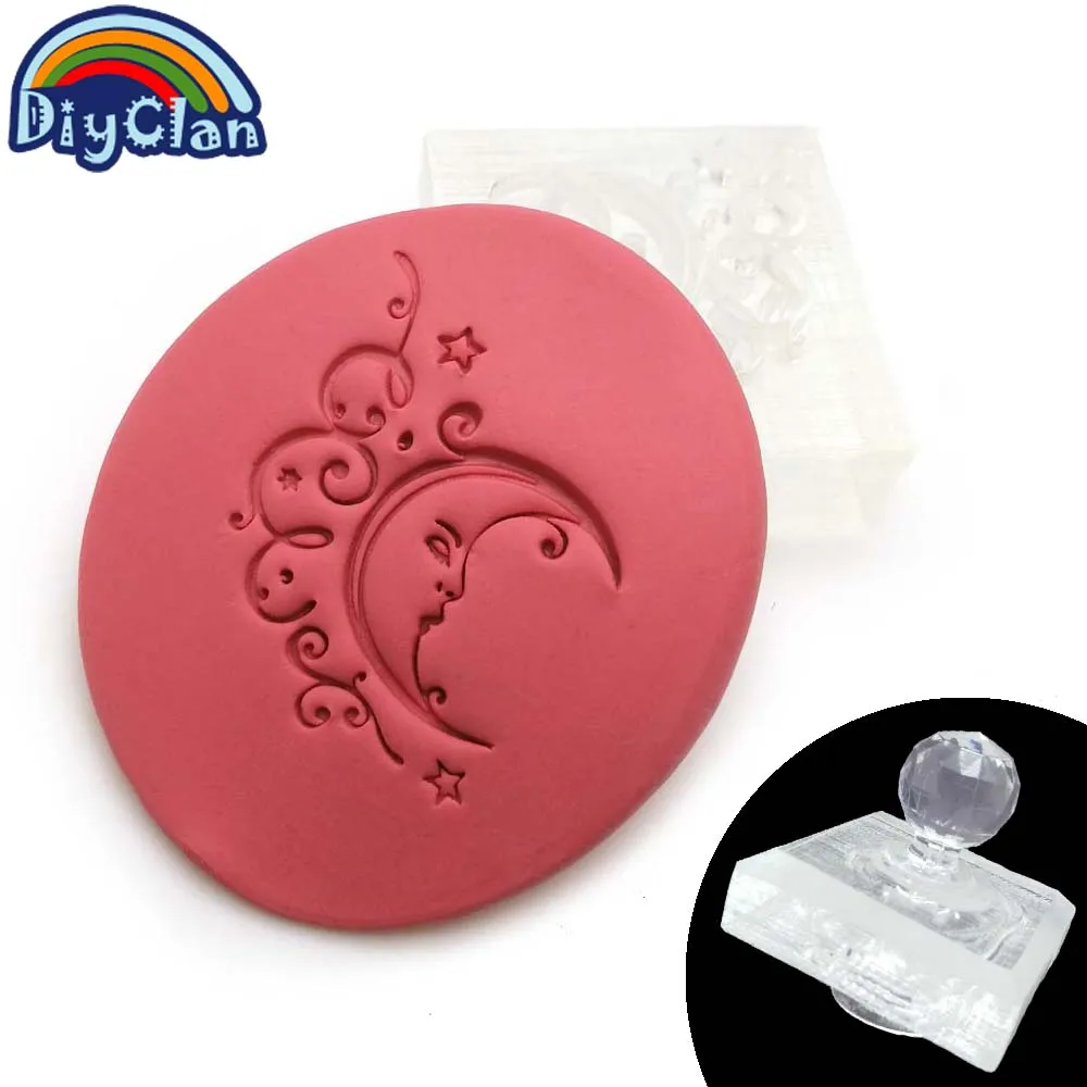 

Ramadan Acrylic DIY Resin DIY Handmade Resin Soap Stamp Chapter Moon Mini Diy Multiple Styles Patterns