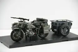 Классическая модель игрушки 1:24 BM W R75 Второй мировой войны немецкий, Yangtze 750 колесная мотоциклетная коляска для мальчика подарок, украшение