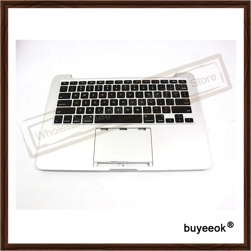 

Original Laptop Replacment For Apple MacBook Pro A1502 2013 13" Retina Top Case Palmrest + Keyboard 613-0984-A Without Touchpad