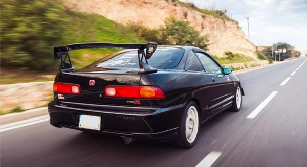 Автомобильные аксессуары для Honda 94-01 Integra DC2 углеродного волокна D5 Стиль задний спойлер GT Глянцевая волокна багажник комплект крыла Комплект гоночный лезвие