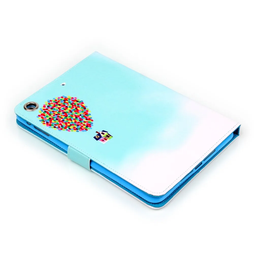 

High quality Ultra Slim Flip Design Stand Smart Case For Apple ipad mini 1 2 3 Tablet 7.9 inch PU Front+PC Back cover case