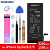 Nohon аккумулятор для Apple iPhone 6 Plus 6 S Plus 7 Plus 6 S 5 iPhone5 iPhone6 iPhone7 Замена Батарея 5G 6G 7G полимерный аккумулятор + Инструменты ► Фото 1/5