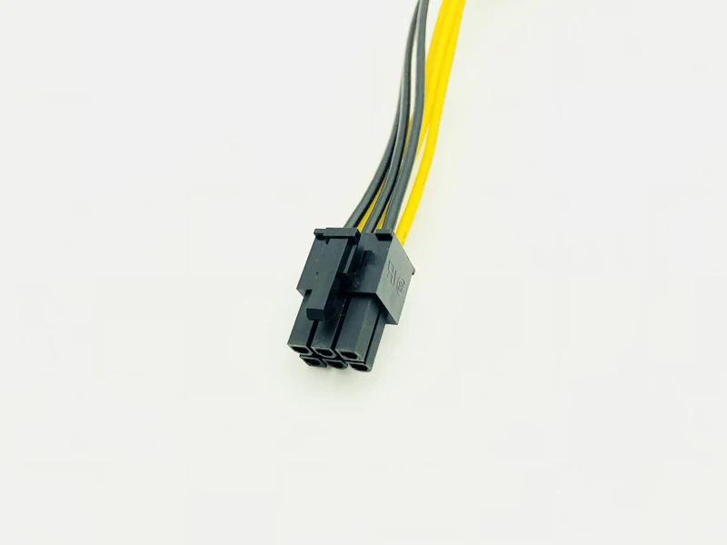 Видеокарта PCI E PCIE Express 50 см 6P папа 6 контактов мама графическая видеокарта кабель