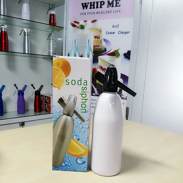Soda/ Water/ Siphon Aluminum Soda Water Making Device 1000mL Manual Soda Maker