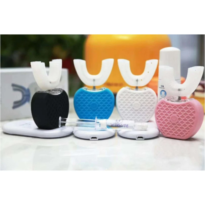 360 градусов U форма ультразвуковое отбеливание зубов Чистый Массаж USB NShopping