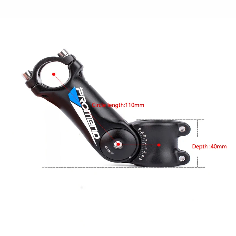 Promend Mountain Bike stem Aluminum alloy Adjustable angle mtb stem 31