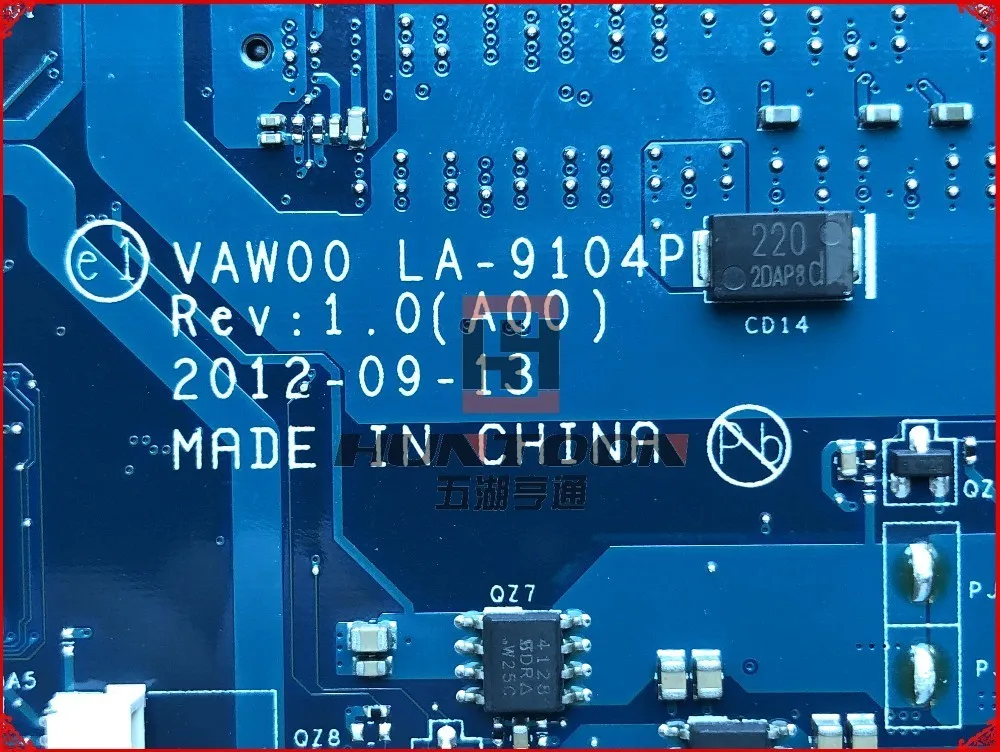 Оптовая продажа материнская плата для ноутбука Dell Inspiron 3521 5521 RD7JC VAW00 Φ DDR3L 100%