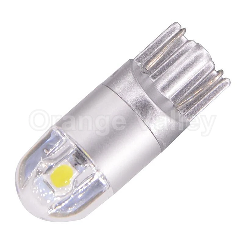 

2PCS High Quality T10 LED 194 501 W5W 2 SMD 3030 Constant current Car Auto Wedge Lights Interior lamp DC9-30V Lens