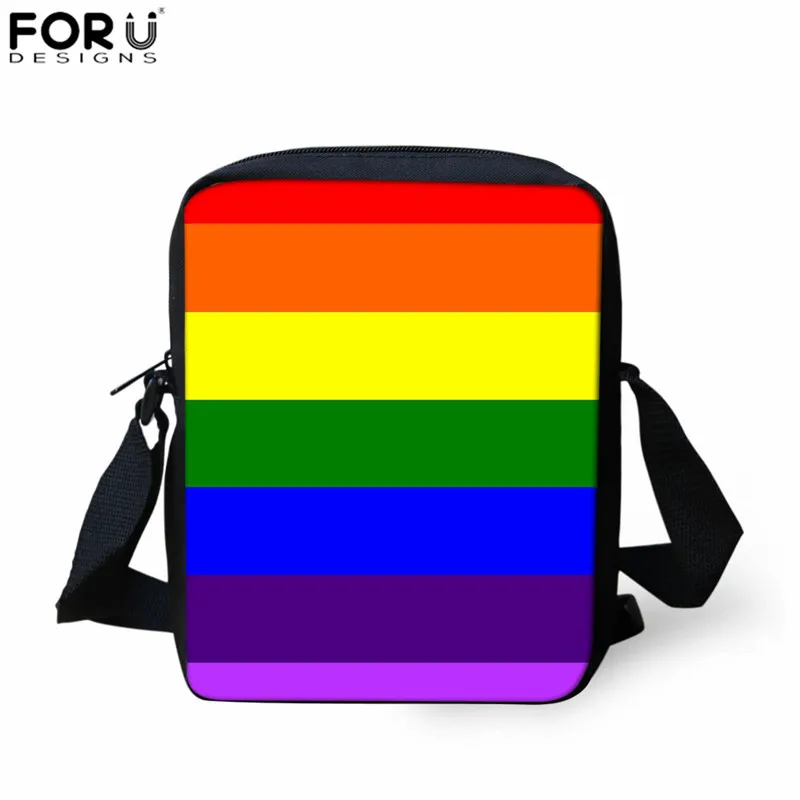 FORUDESIGNS/многоцветный Радужный рюкзак для девочек, школьный рюкзак для детей, школьный рюкзак с рисунком в виде блока, Kawaii, Детский рюкзак, Mochila - Цвет: XD746E