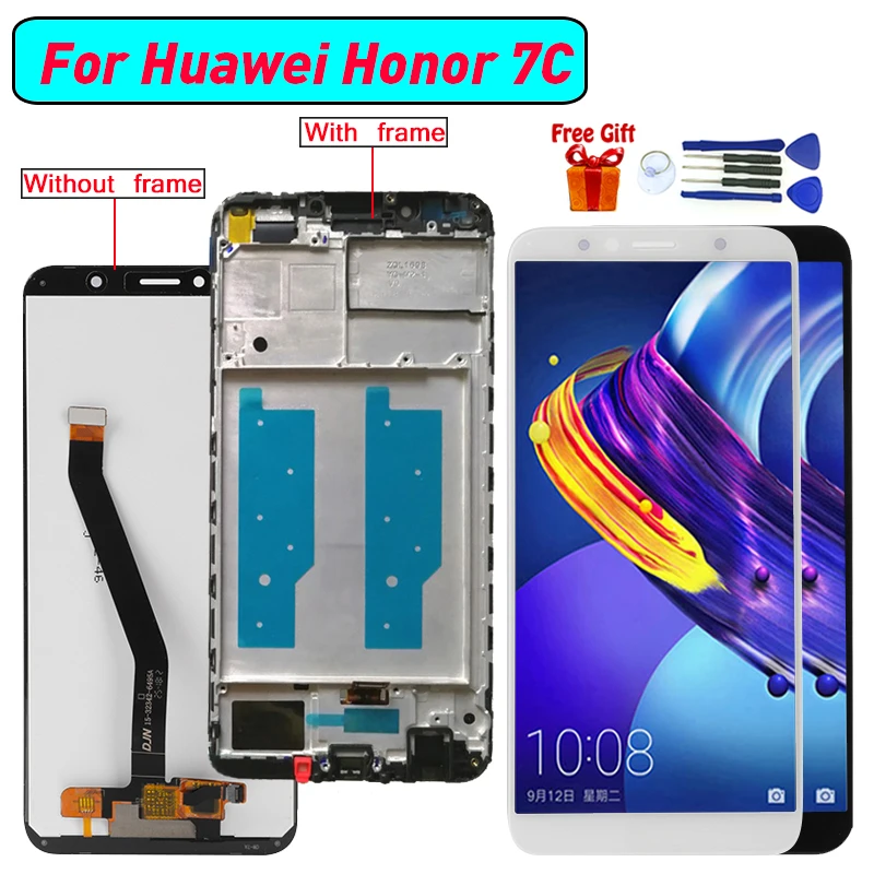 Для huawei Honor 7C Дисплей lcd Tuoch экран сборка Замена для Honor 7C ЖК-дисплей экран модули