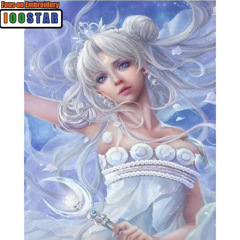 

Full Square / Round Diamond 5D DIY Diamond Coating Set Diamond Embroidery "Magic Fairy" Cross Stitch Mosaic Home Decor