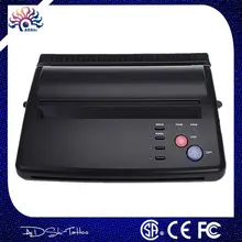 Professinal New 2016 Black High quality Tattoo thermal Copier stencil copy Tattoo Transfer Machine printer machine A4 Paper Hot