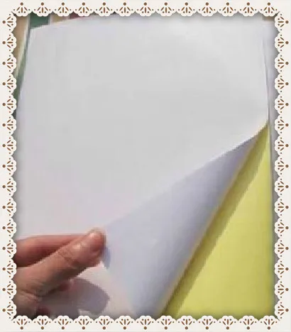 

A4 blank white coated glossy self-adhesive label sticker A4 label paper for laser printer