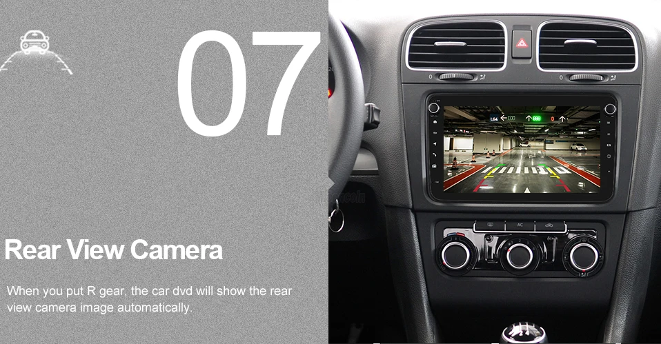 Discount 2 DIN CDZ8060 2G android 8.1 car dvd player for VW polo golf passat tiguan skoda yeti superb rapid gps 2 din 8