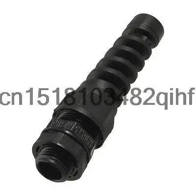 

0.2"-0.39" Cable Range Black Plastic Waterproof Cables Glands Joints