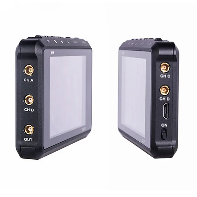 4 канальный портативный цифровой мини осциллограф DSO 100 DS 213 с зондом X1 и