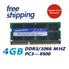 KEMBONA Marque New Sealed DDR3 1066/PC3 8500 4 GB Mémoire RAM Pour Ordinateur Portable compatible avec tous les carte mère/Livraison gratuite!!! ► Photo 1/2