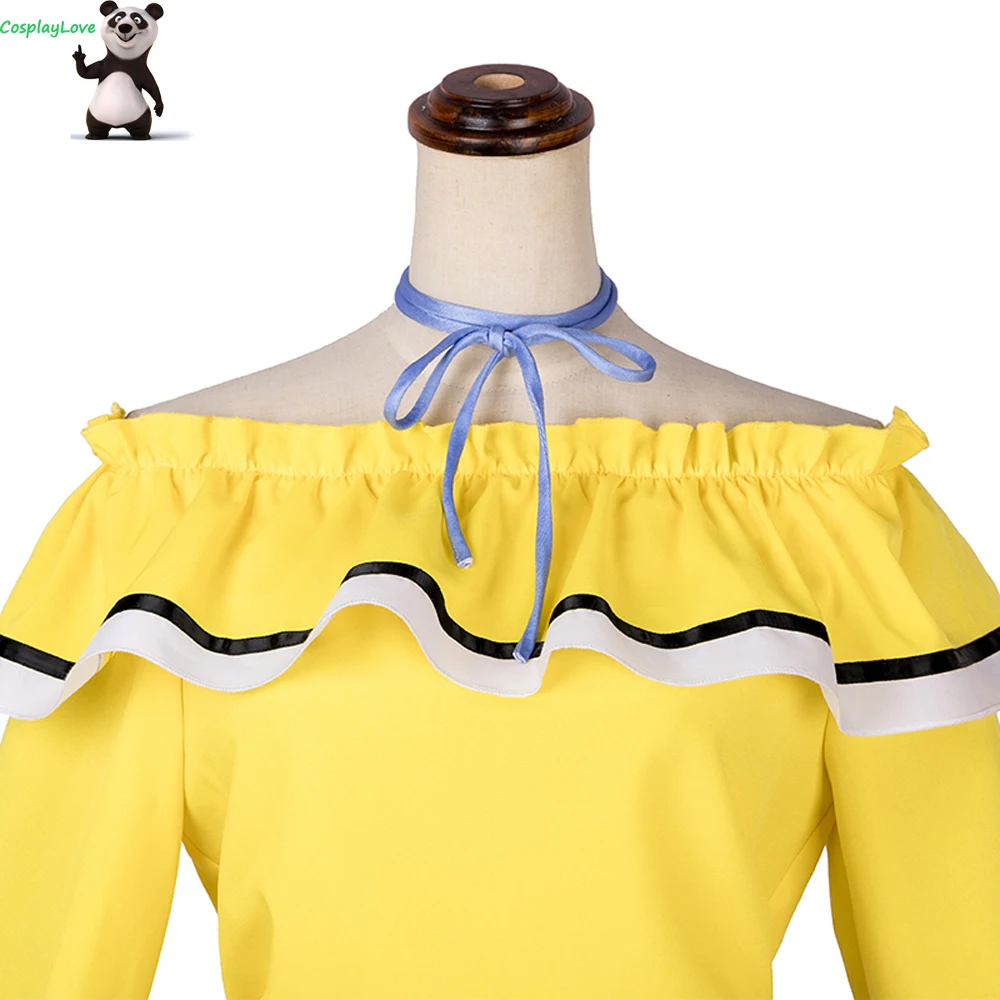 CosplayLove Vocaloid Kagamine Rin Daily Cosplay Costume Dress For Girls Custom Made (9)