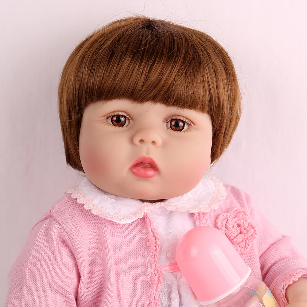 NPKDOLL полностью силиконовые 22 дюйма 55 см куклы для новорожденных реалистичные Bebe