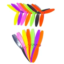 10Pairs 55mm/65mm 3 Blade Prop 2Blade Direct Drive Propeller 1.5mm Mounting Hole for 1103-1106 Motor RC Drone UAV Quad Frame DIY