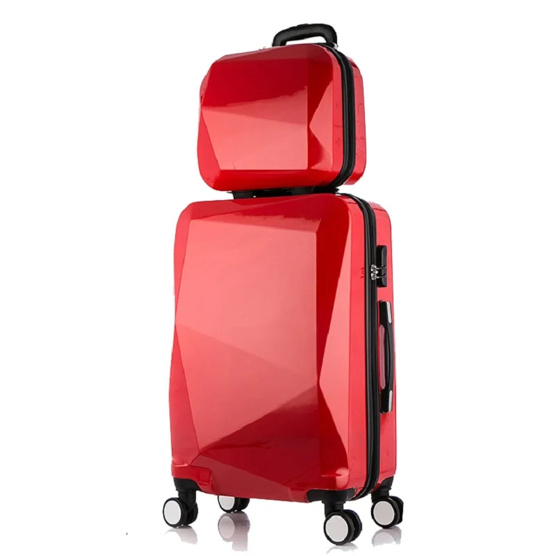 2pcs Set 24inch Travel Suitcase Trolley Case Spinner Luggage Rolling Woman Cosmetic Bag Carry On 2pcs Set 24inch Travel Suitcase Trolley Case Spinner Luggage Rolling Woman Cosmetic Bag Carry On