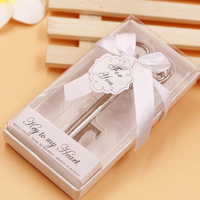 Buy 1pc Key Design Bottle Opener Corkscrew Wedding