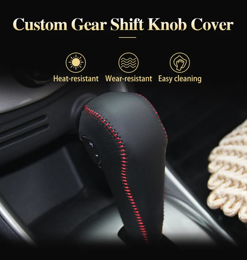 gear shift knob cover for Chevrolet Trax AT case ppc gear stick  _01