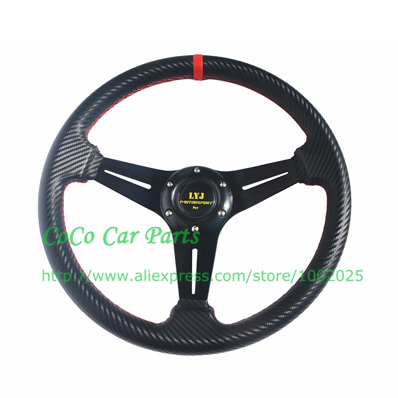 Flat model CB steering wheel 350mm (6)