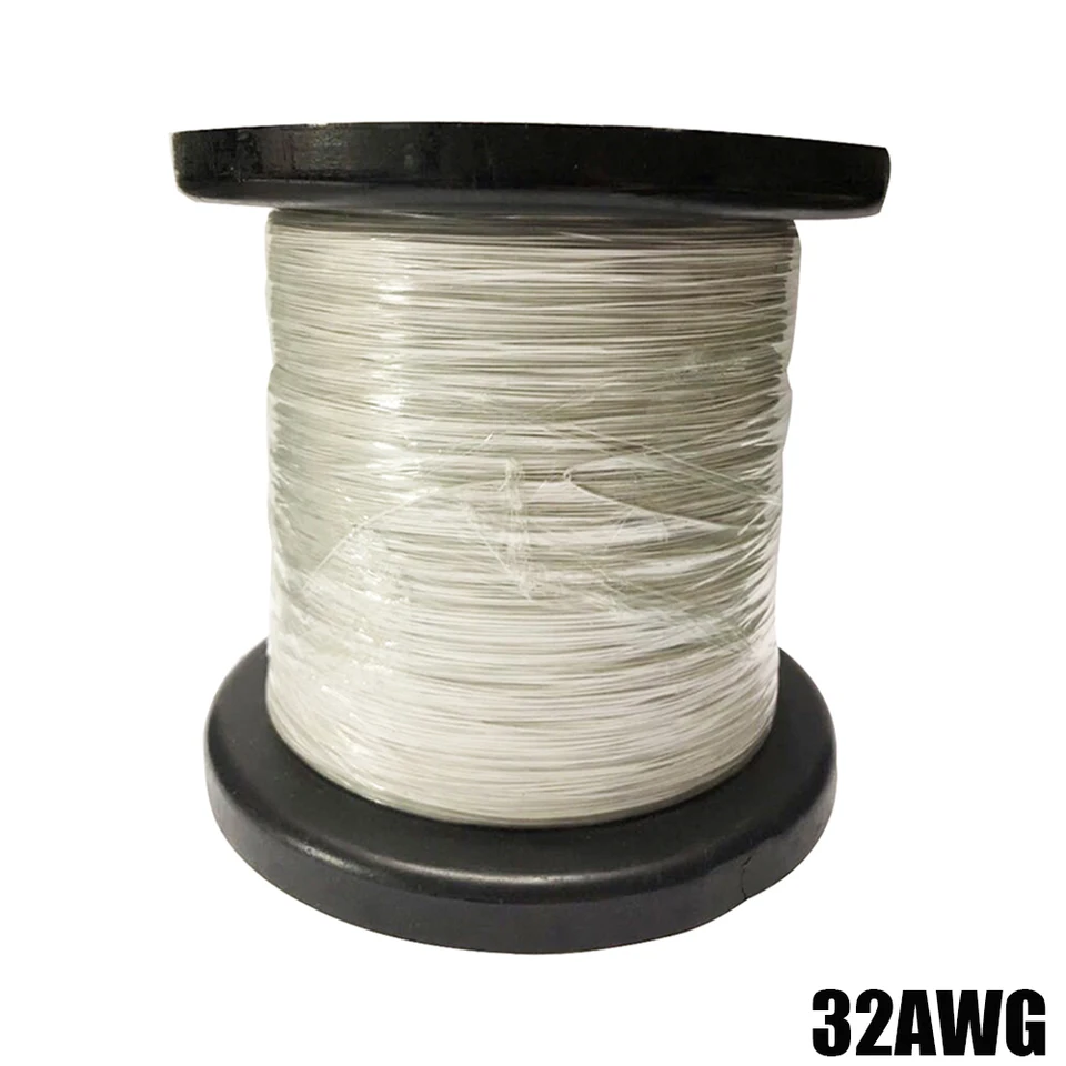 0,03 Mm2 32 AWG Ex-URSS Fil Cuivre Téflon PTFE MGTF QTY = 20 M ~66 - Foto 9