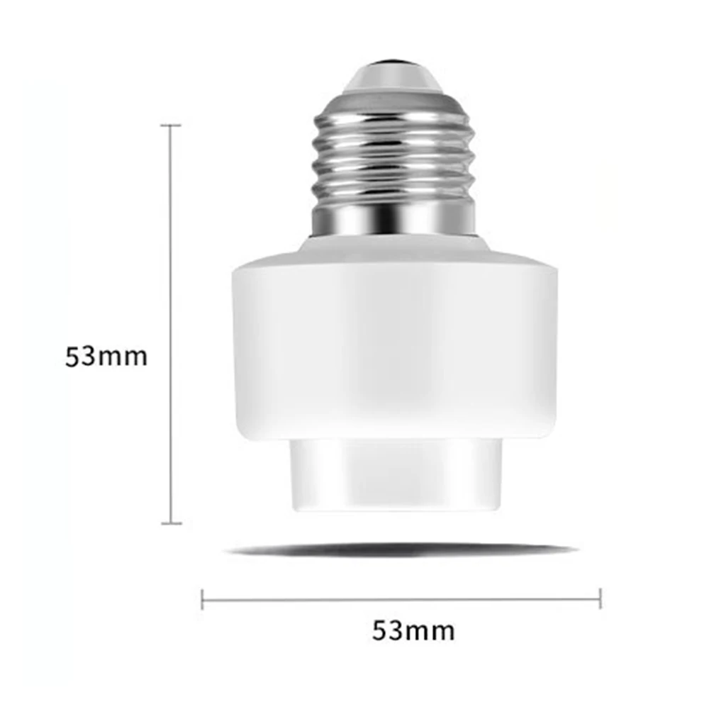 Smart E27 Light Bulb Head Base Intelligent Lamp Head Wifi Remote Switch Voice Control Compatible with Alexa Google Home NEW Smart E27 Light Bulb Head Base Intelligent Lamp Head Wifi Remote Switch Voice Control Compatible with Alexa Google Home NEW