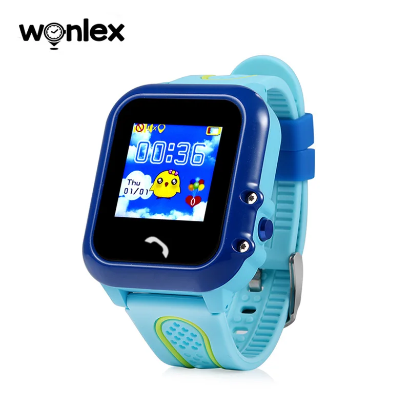 

Waterproof IP67 Swimming Watch Wonlex GW400E Touch Screen Smart wrist For Kid GPS Tracking SOS Calling WiFi Position Sport Watch