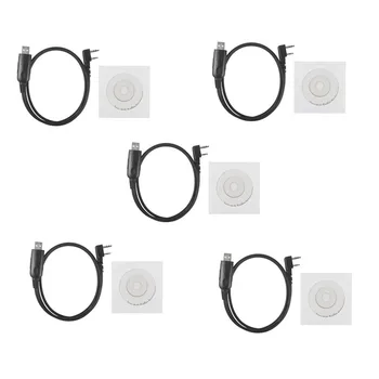 

5pcs Win10 USB Programming Cable Support Win8 XP Mac OS Systerms For BaoFeng UV-82 GT-3 UV-5R 888S Wouxun TYT Radio Transceivers