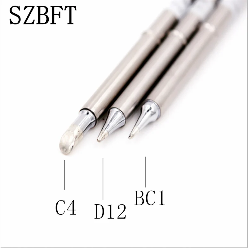 SZBFT свинец T12-C4 T12-D12 T12-BC1 паяльников пайки укусы для FX-950/FX-951 Бесплатная доставка