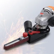 DIY шлифовальный ремень адаптер преобразования с M10 резьбовой шпиндель для 4 дюймов/100 мм электрический угловой шлифовальный станок Деревообработка Металлообработка