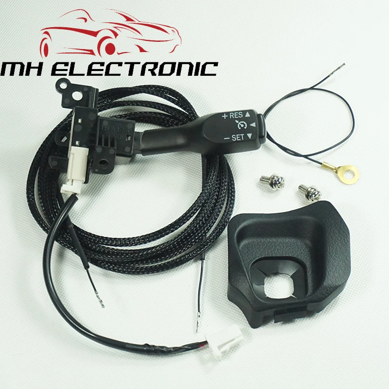 

MH ELECTRONIC for Toyota Land Set Cruise Control Switch Cruiser With Switch 84632-34017 & Cover 45186-0G030-C0 & Wires Screws