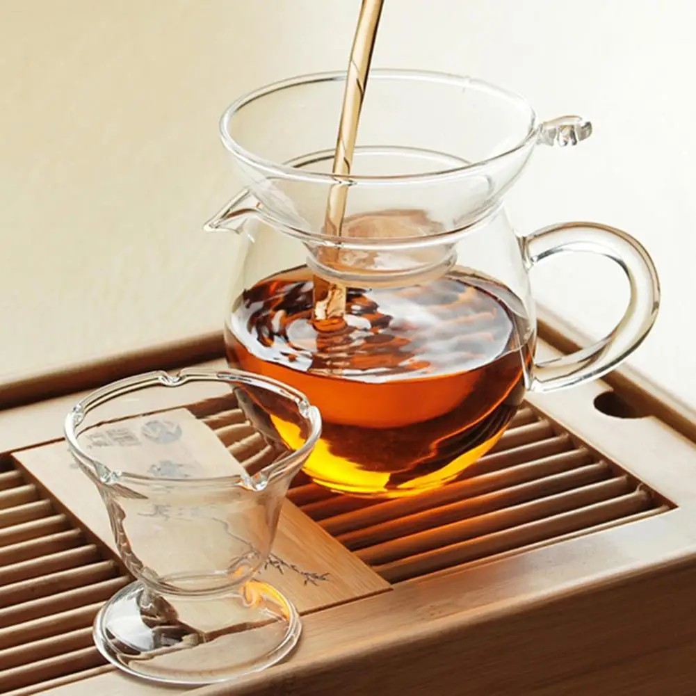 Glass Tea Strainers With Handle Glass Colander Tea Filter Infusor