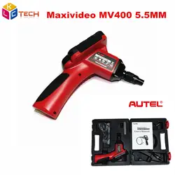 DHL Бесплатная Лидер продаж Autel MaxiVideo MV400 цифровой Videoscope 5.5 мм Диаметр Imager начальник инспекции Камера В наличии