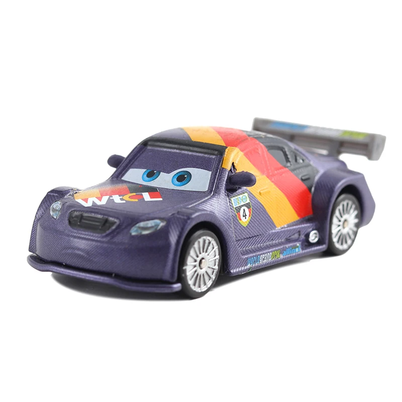 6 Disney Pixar Cars 3 Cars 2 работник Службы безопасности из Великобритании Металлический Игрушечный Автомобиль для детей подарок 1:55 и - Цвет: 6