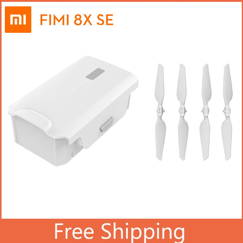 

For Xiaomi FIMI X8 SE original battery and original propeller 11.4V 4500mah FPV With 3-axis Gimbal 4K Camera GPS RC Drone