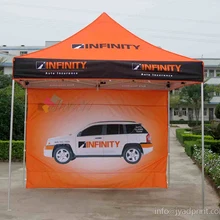 3X3 полноцветная печать наружная реклама складной всплывающий навес шатер для палатки