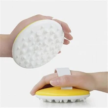 Escova de massagem anti-celulite para o emagrecimento do corpo massagem spa banho exfoliat escova para o corpo massageador celulite redução