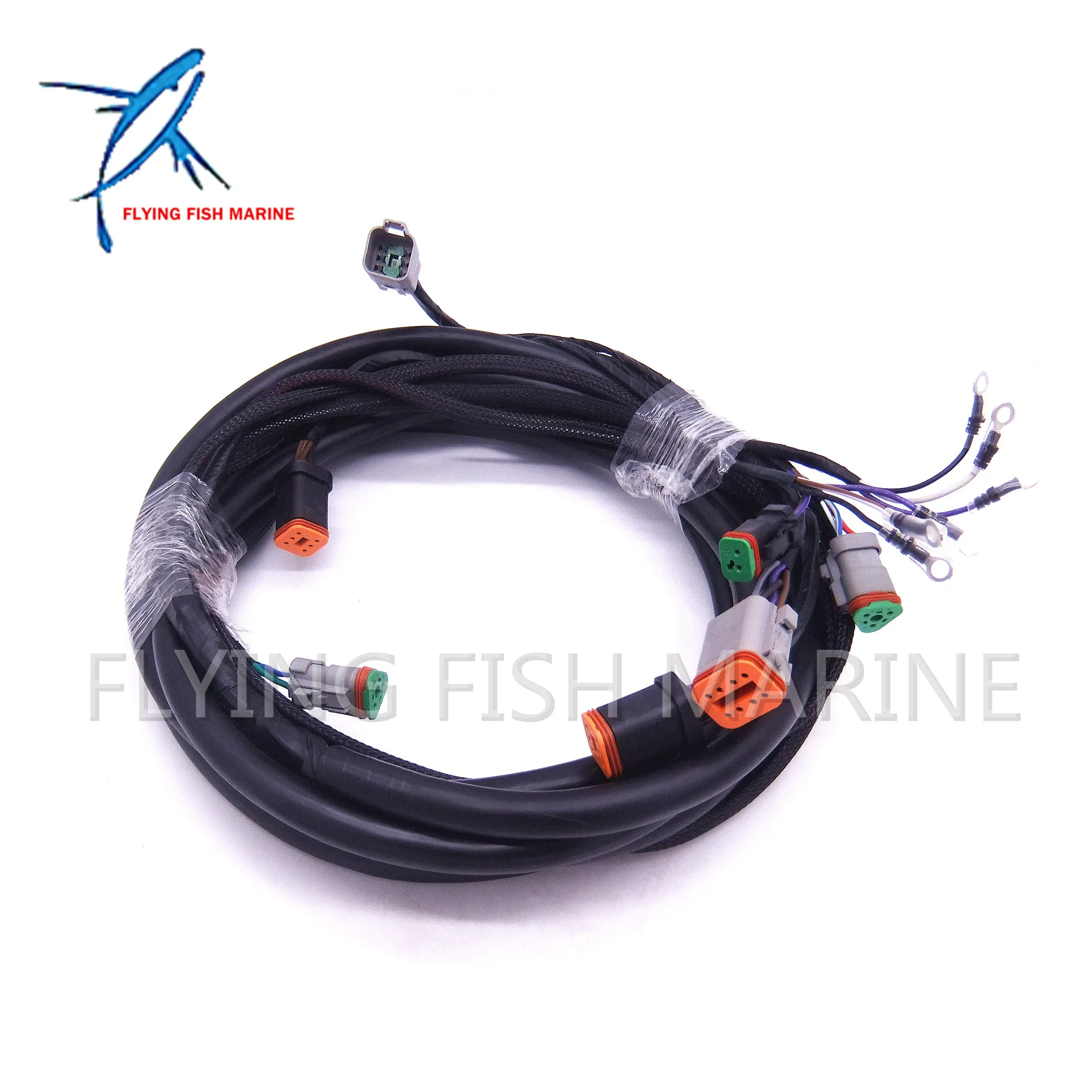 0176340 176340 New SystemCheck 15ft Main Modular Ignition Wiring Harness Cable for Evinrude Johnson OMC Outboard Motor-in Boat Engine from Automobiles ...