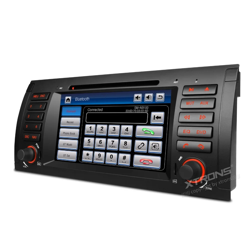 XTRONS 7 дюймов головное устройство 1 din WinCE dvd плеер автомобиля CANbus gps навигация для BMW