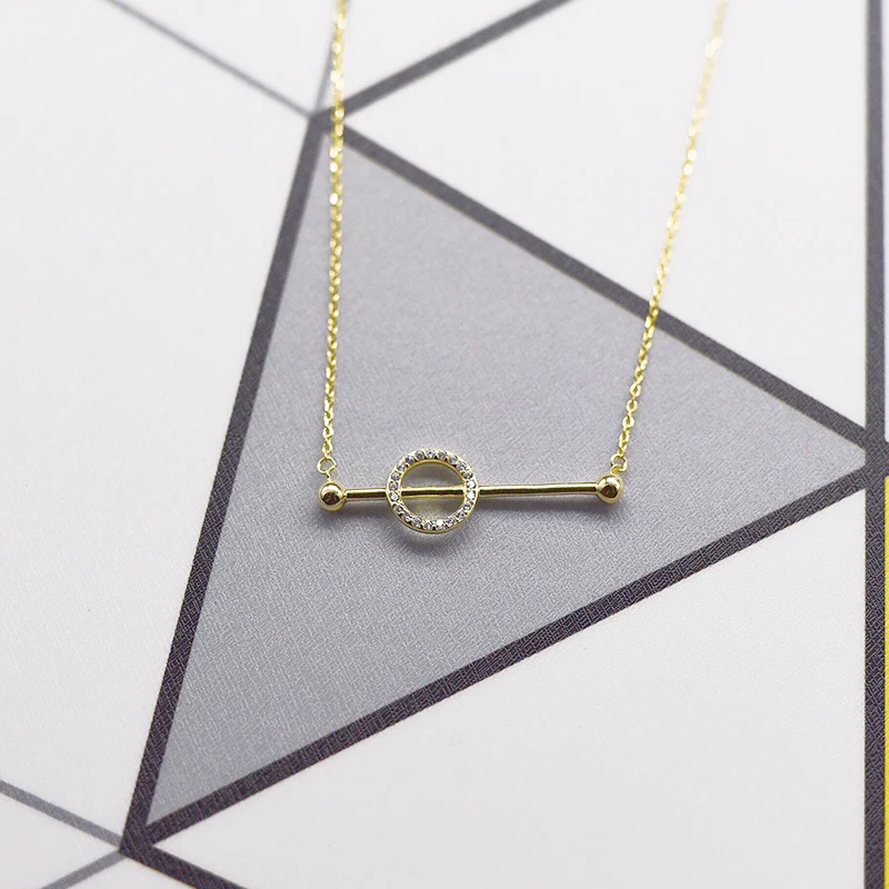 

Seanlov New Round Pendant Necklace For Women Fashion Jewelry Gift