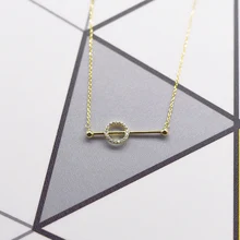 Seanlov 925 Sterling Silver Pendant Necklace For Women Fashion Jewelry Gift wostu 2018 fashion 925 sterling silver convallaria pendant necklace for girl women silver jewelry original brand gift cqn229