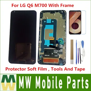 

High Quality For LG Q6 Prime Q6 LCD Display With Touch Screen With Frame Assembly With Tape&Tools&Soft Protective Film