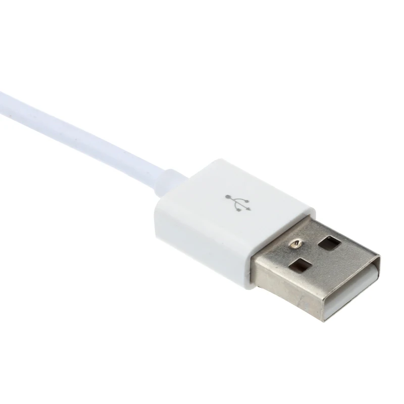 4-для школы, больницы мини USB 2,0 Hi-Скорость 4-Порты и разъёмы сплиттер концентратор адаптер разветвитель USB для компьютера, ноутбука, компьютера Тетрадь черный, белый цвет Прямая